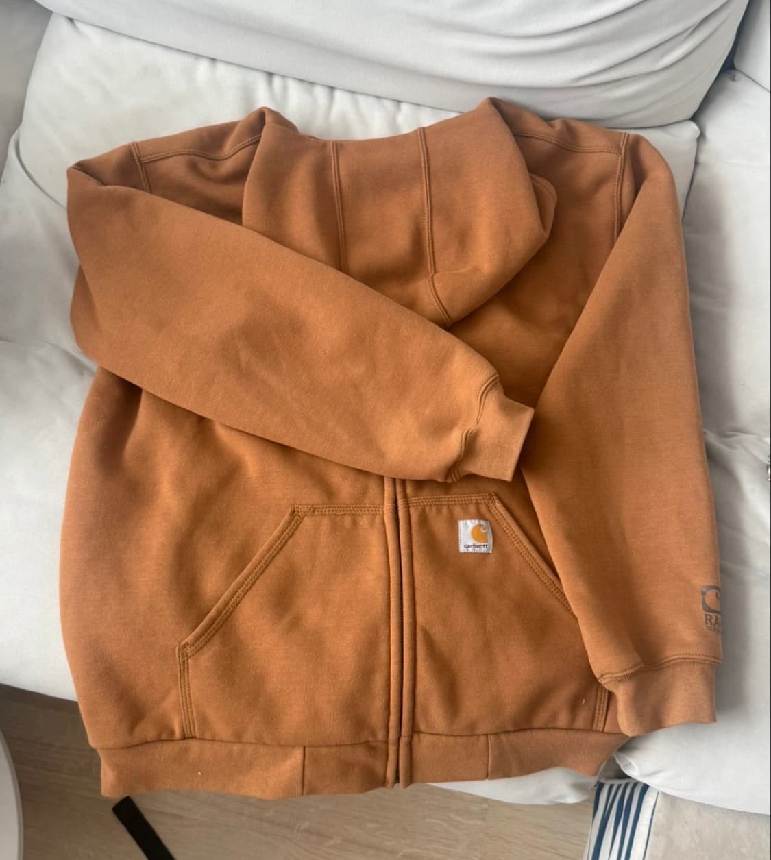 칼하트 브라운 후드집업 L 사이즈  상품이미지1