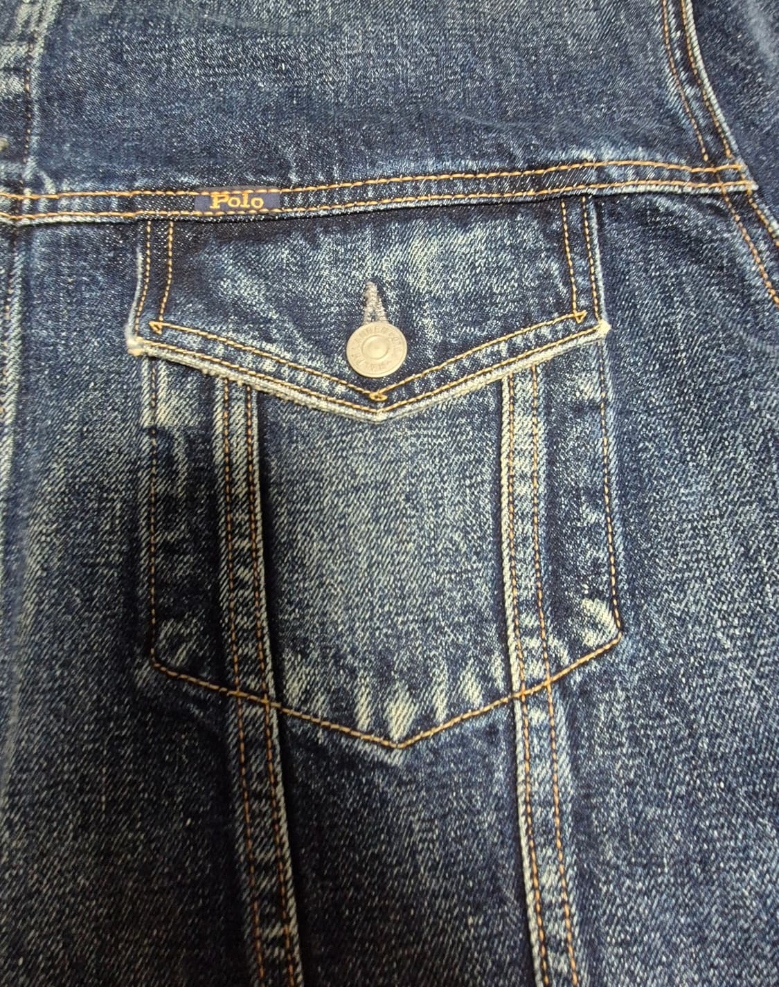 폴로랄프로렌 / 페이디드 데님 트러커 / XXL 상품이미지6