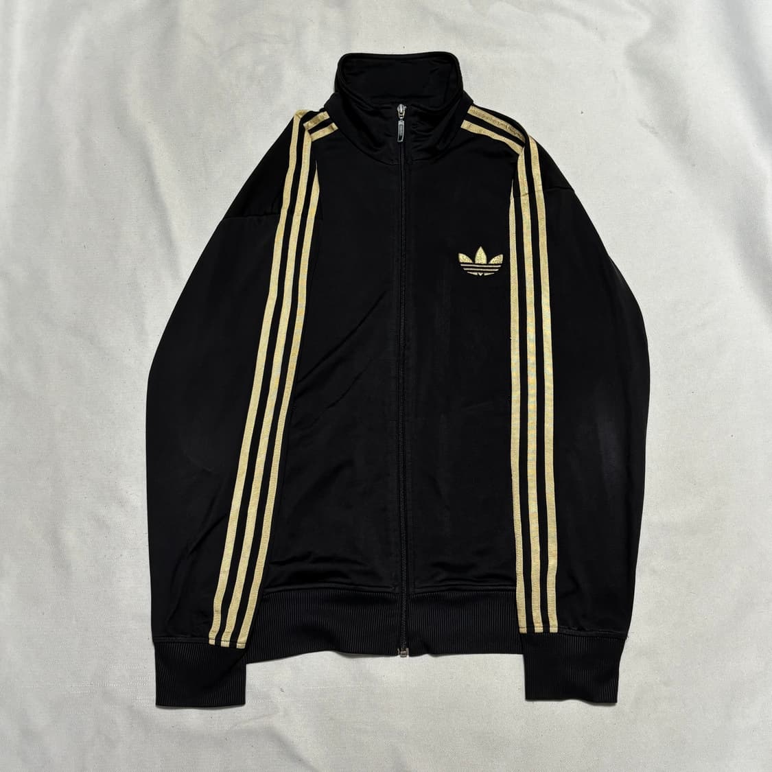 2XL 아디다스 파이어버드 골드라인 블랙 트랙탑 상품이미지2