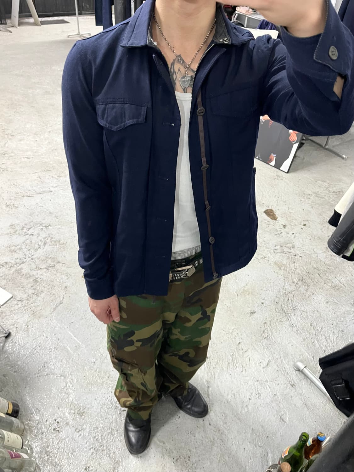 Men’s Melrose 2way zip wokr jacket 상품이미지3