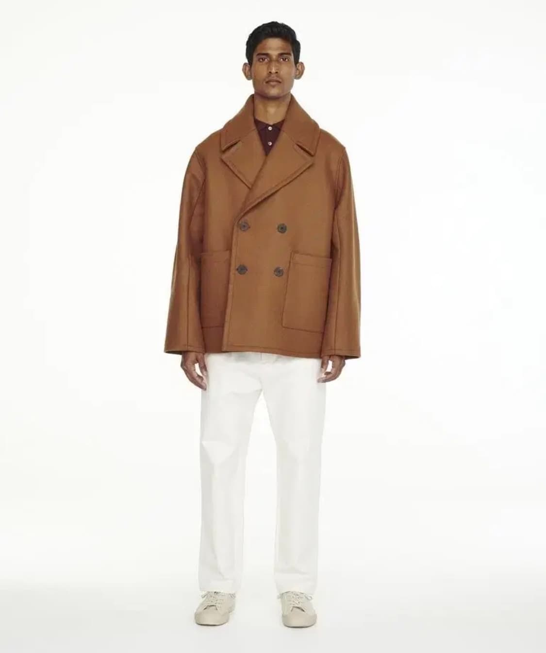 스튜디오니콜슨 피코트 짙은 카멜 구매가 110만 상품이미지4