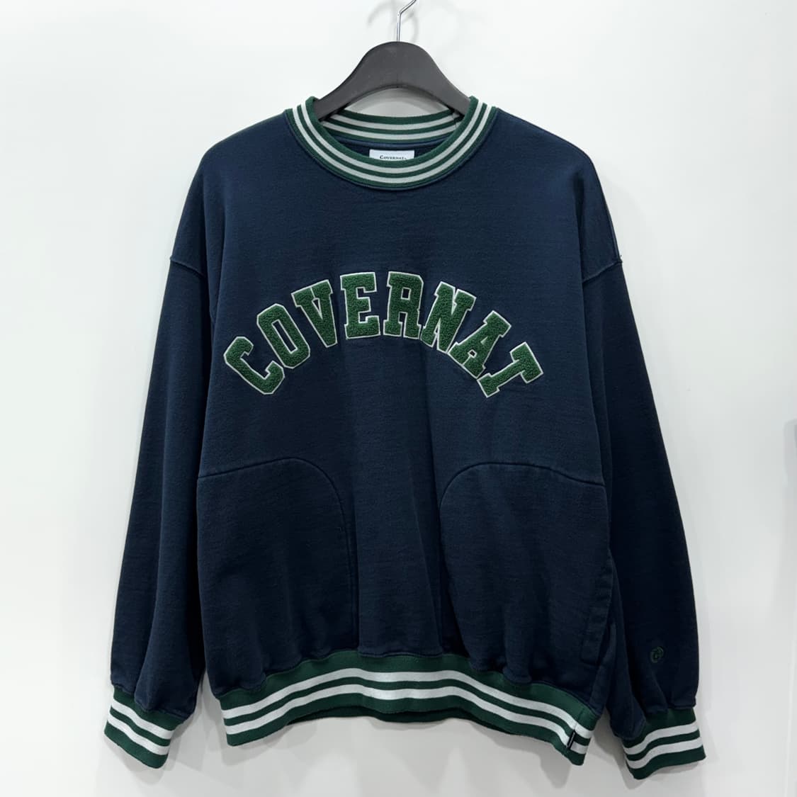 커버낫 뽀글이로고 맨투맨 M 상품이미지1