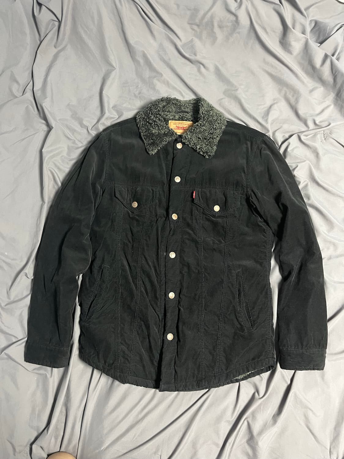 리바이스 코듀로이 쉐르파 트러커 L 사이즈 상품이미지1