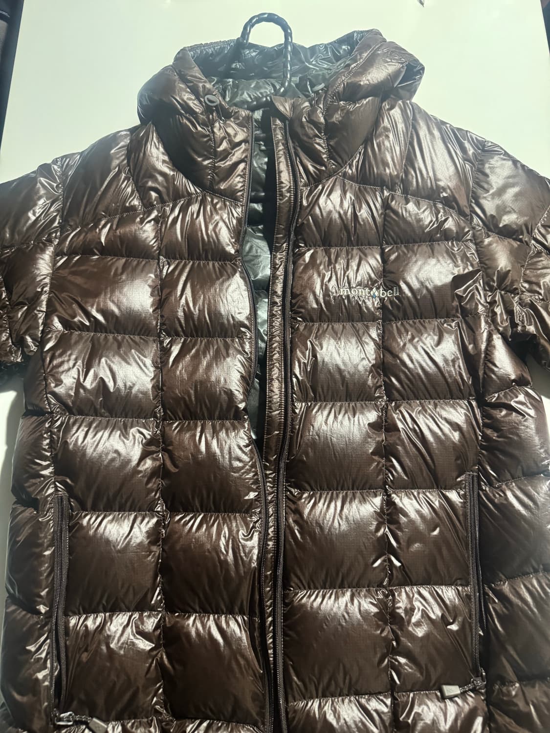 몽벨 수페리어 다운후디 초코 상품이미지3