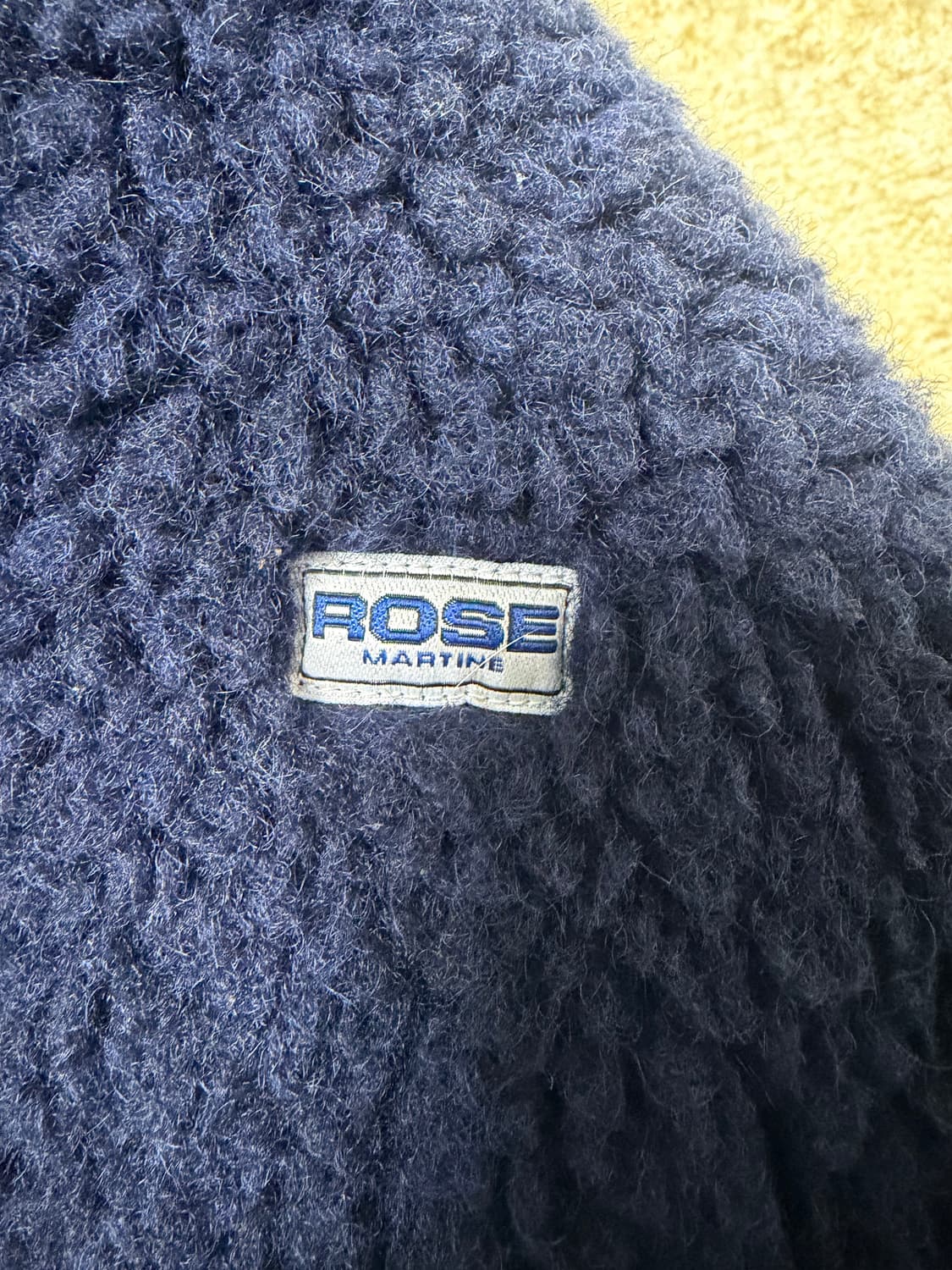 [XS] 마틴로즈 18SS 네이비 플리스 상품이미지2