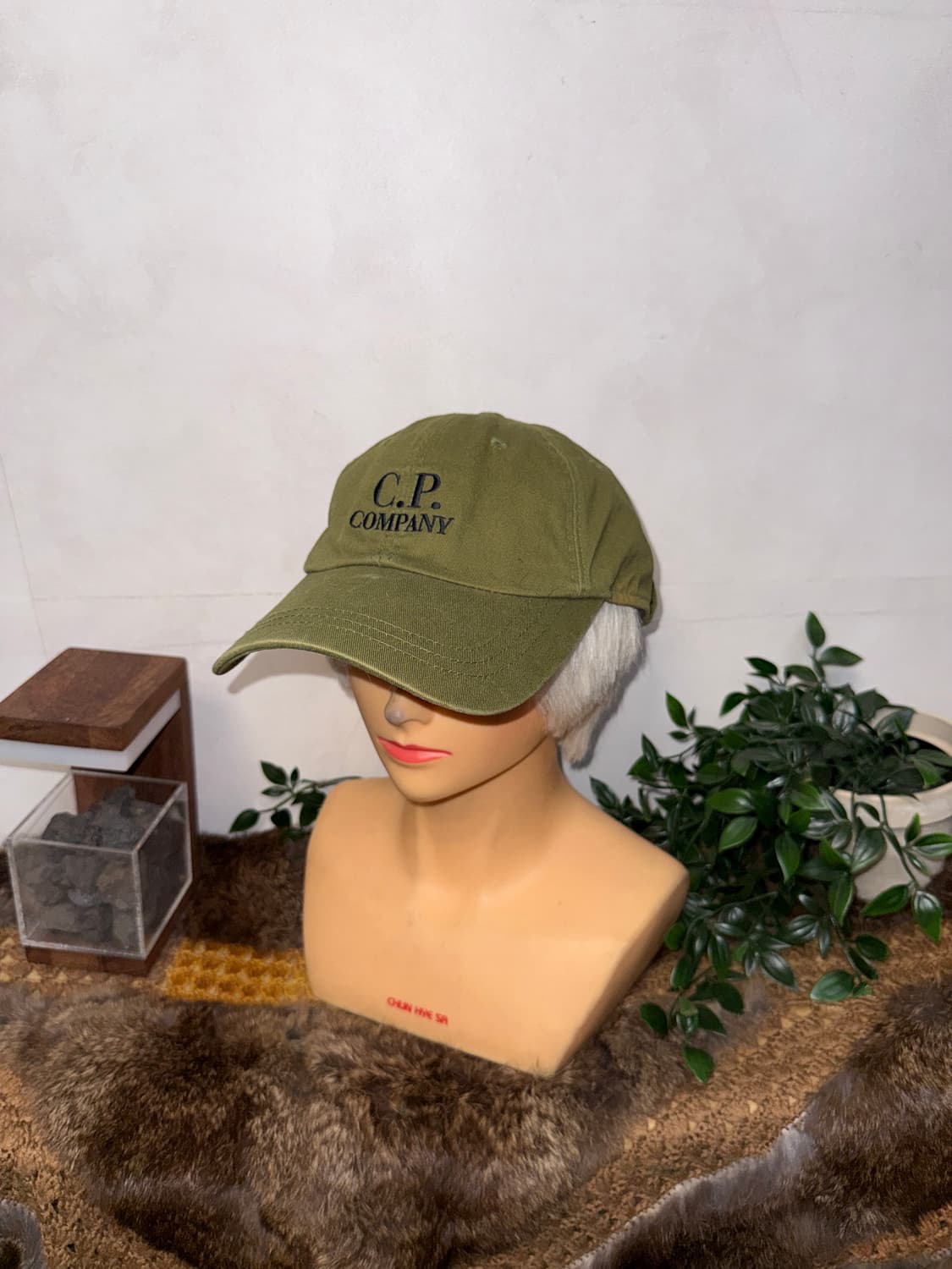 C.P. Company khaki goggle ball cap  상품이미지3