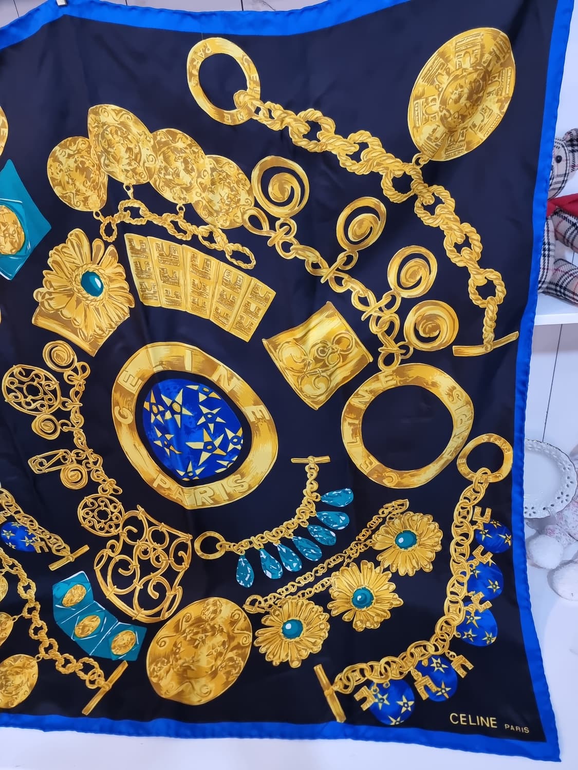 CELINE 셀린느빈티지 실크 스카프 상품이미지2