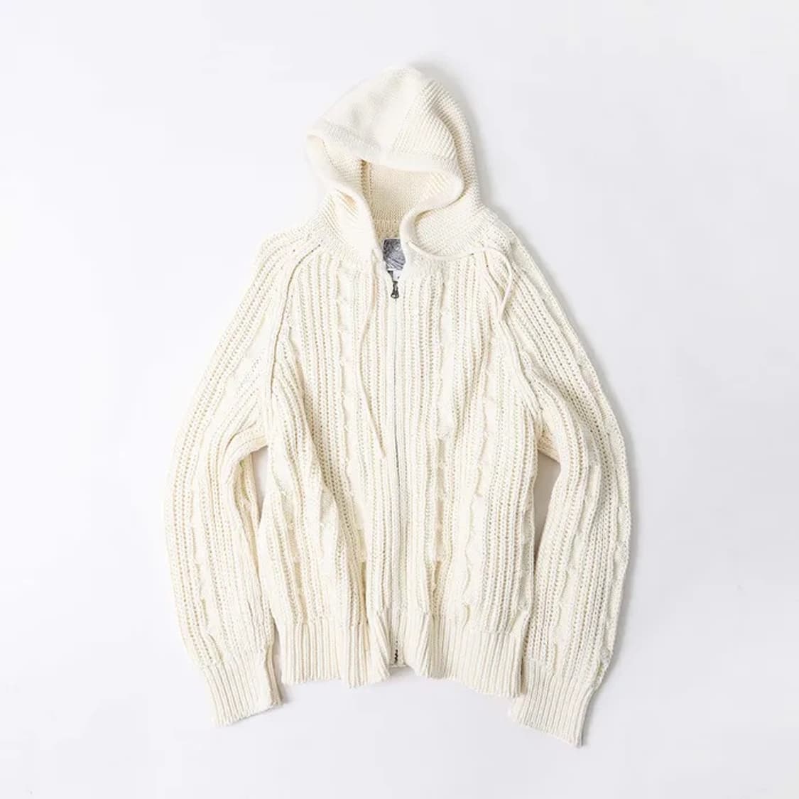 999휴머니티 elbac 니트 후드 집업 (m) 상품이미지1