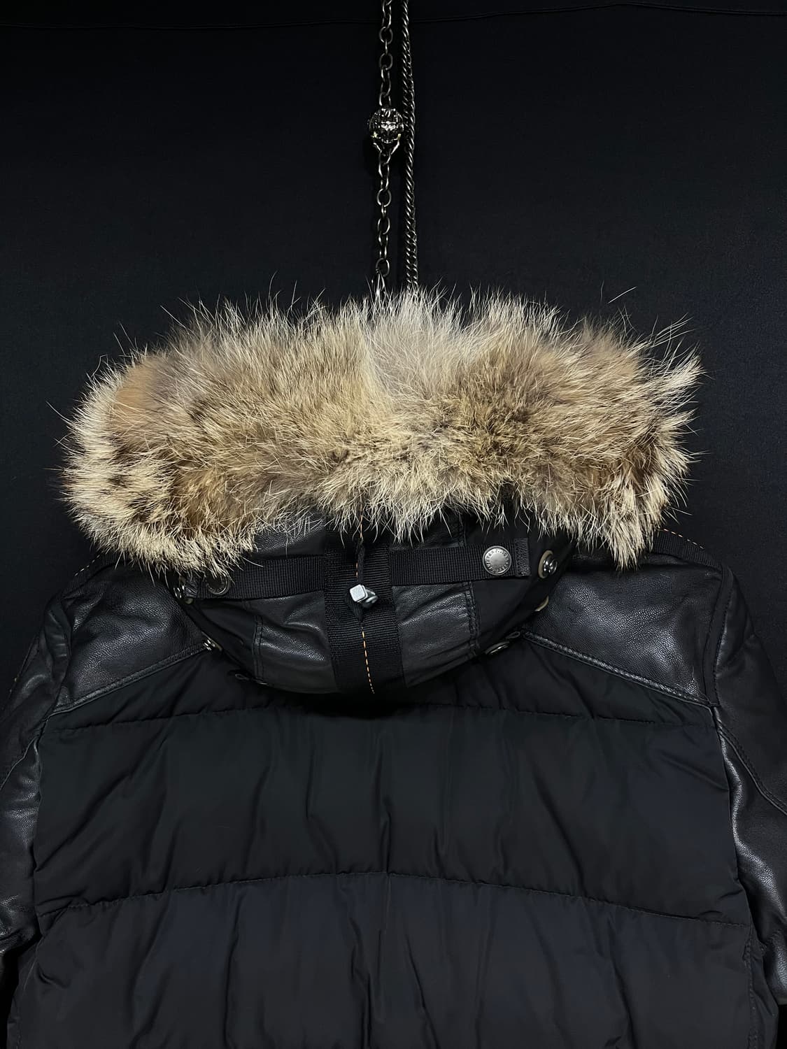 파라점퍼스 d hole 가죽파카 상품이미지4