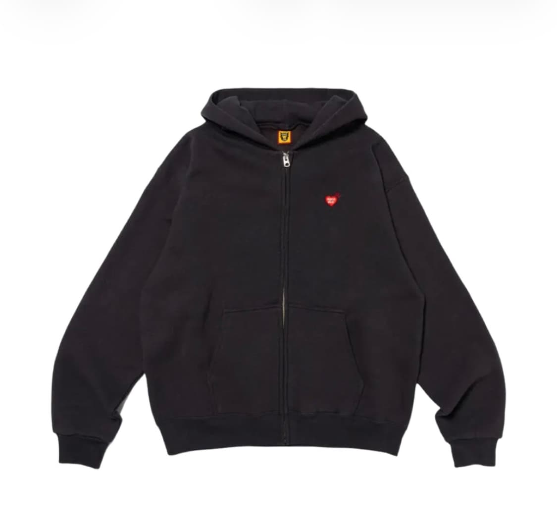 휴먼메이드 후드집업 블랙 L사이즈 상품이미지2