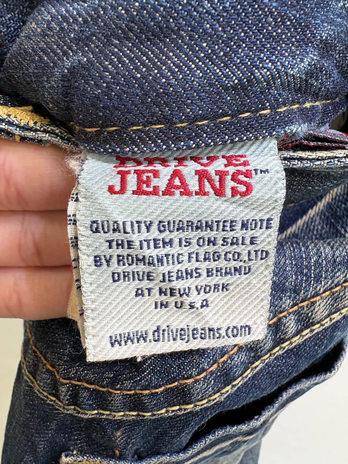DRIVE JEANS 벨바텀 데님팬츠 상품이미지7