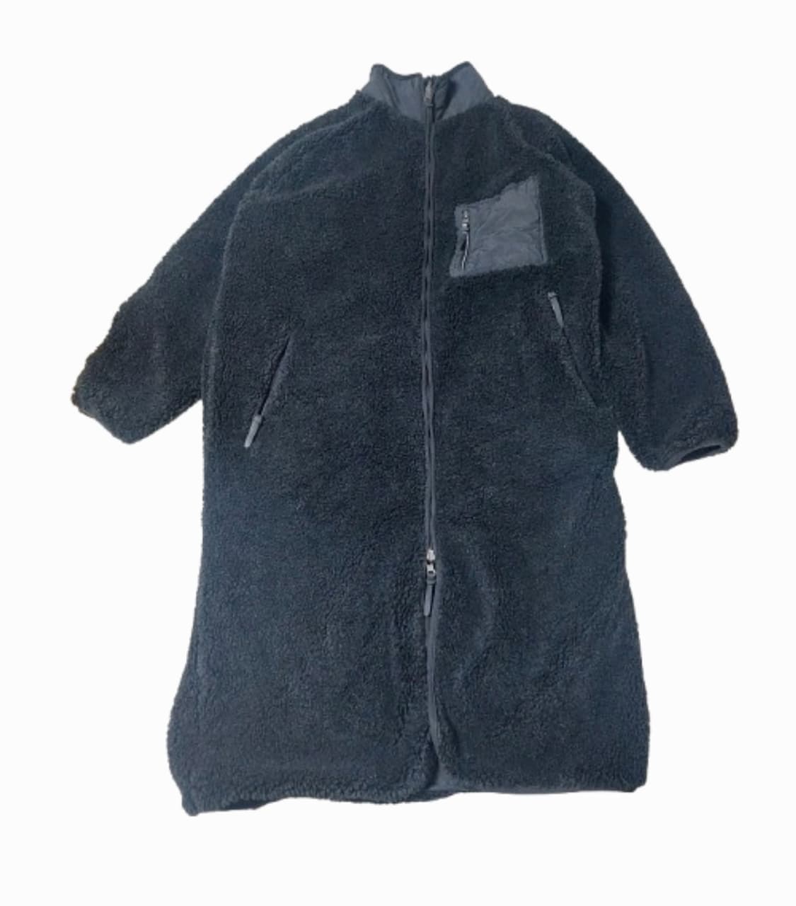 하이드아웃 지킬 앤 하이드 후리스 롱 코트 상품이미지5