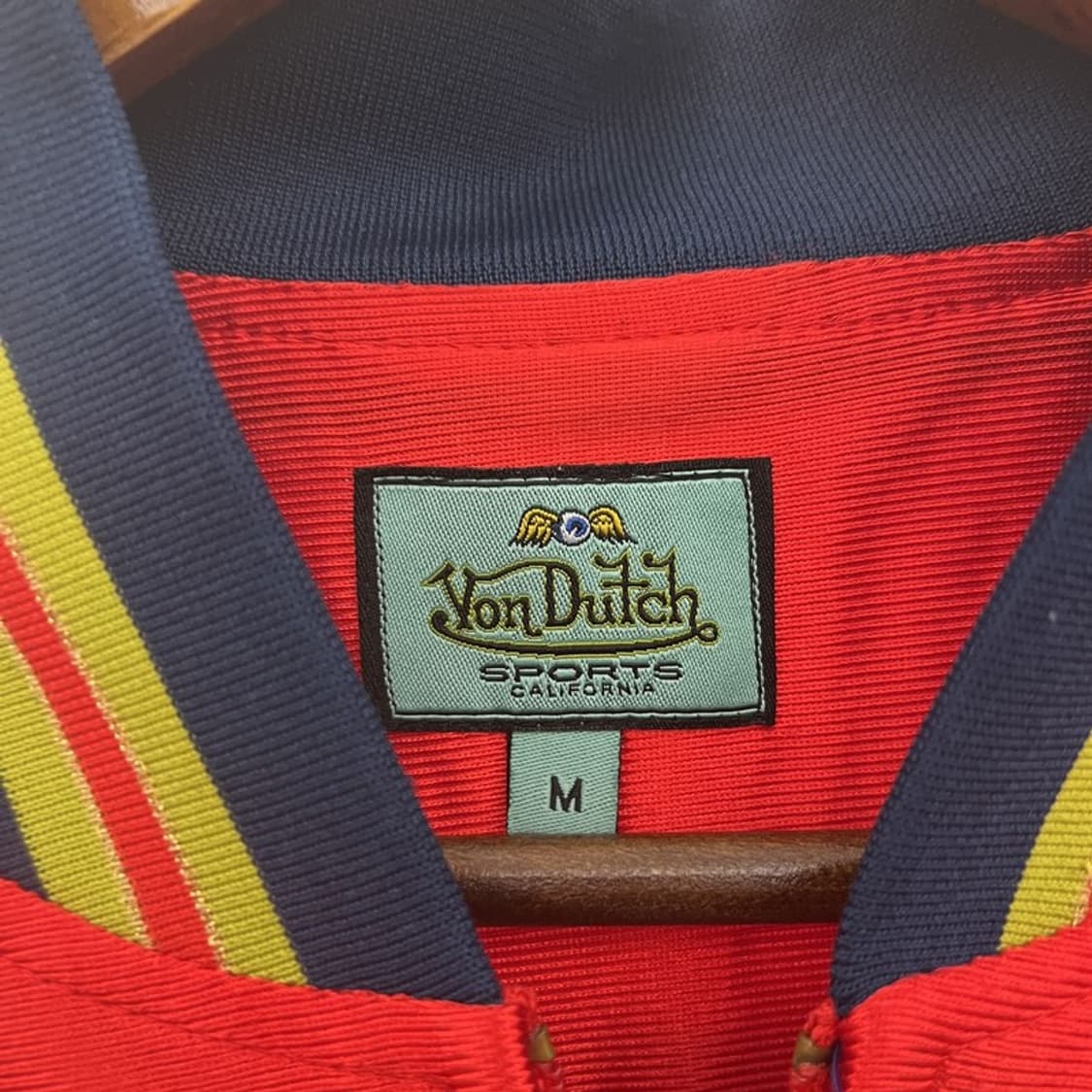 본더치 레트로 Y2K 90's 빅로고 바시티 져지 집업 M C10118 상품이미지5