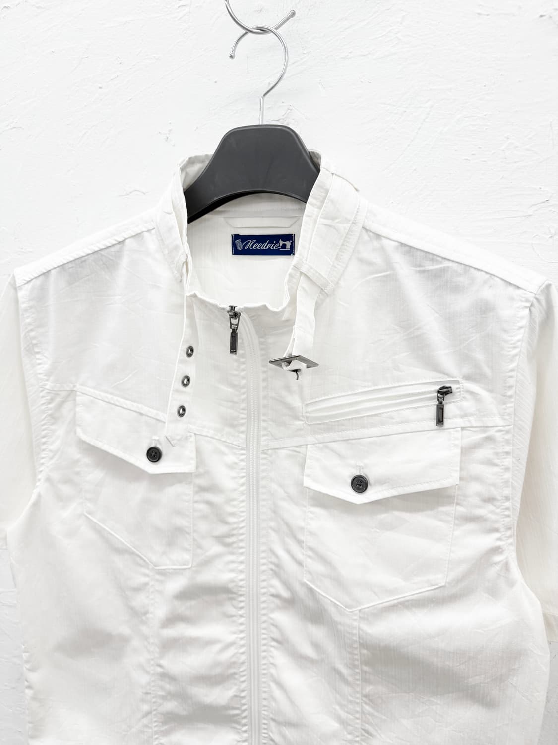 needrie 반팔 집업 자켓 상품이미지2