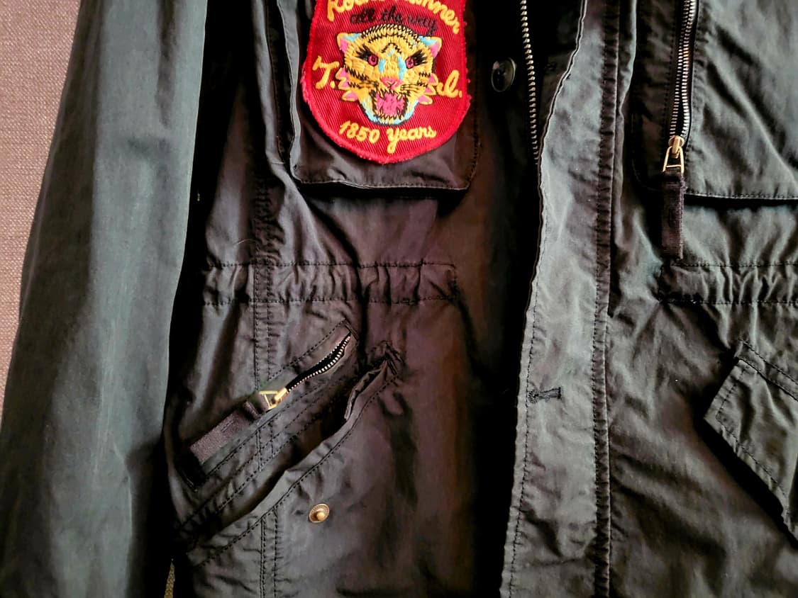 [미사용 새상품] Thursday Island 내피 탈부착빈티지 야상자켓 상품이미지10