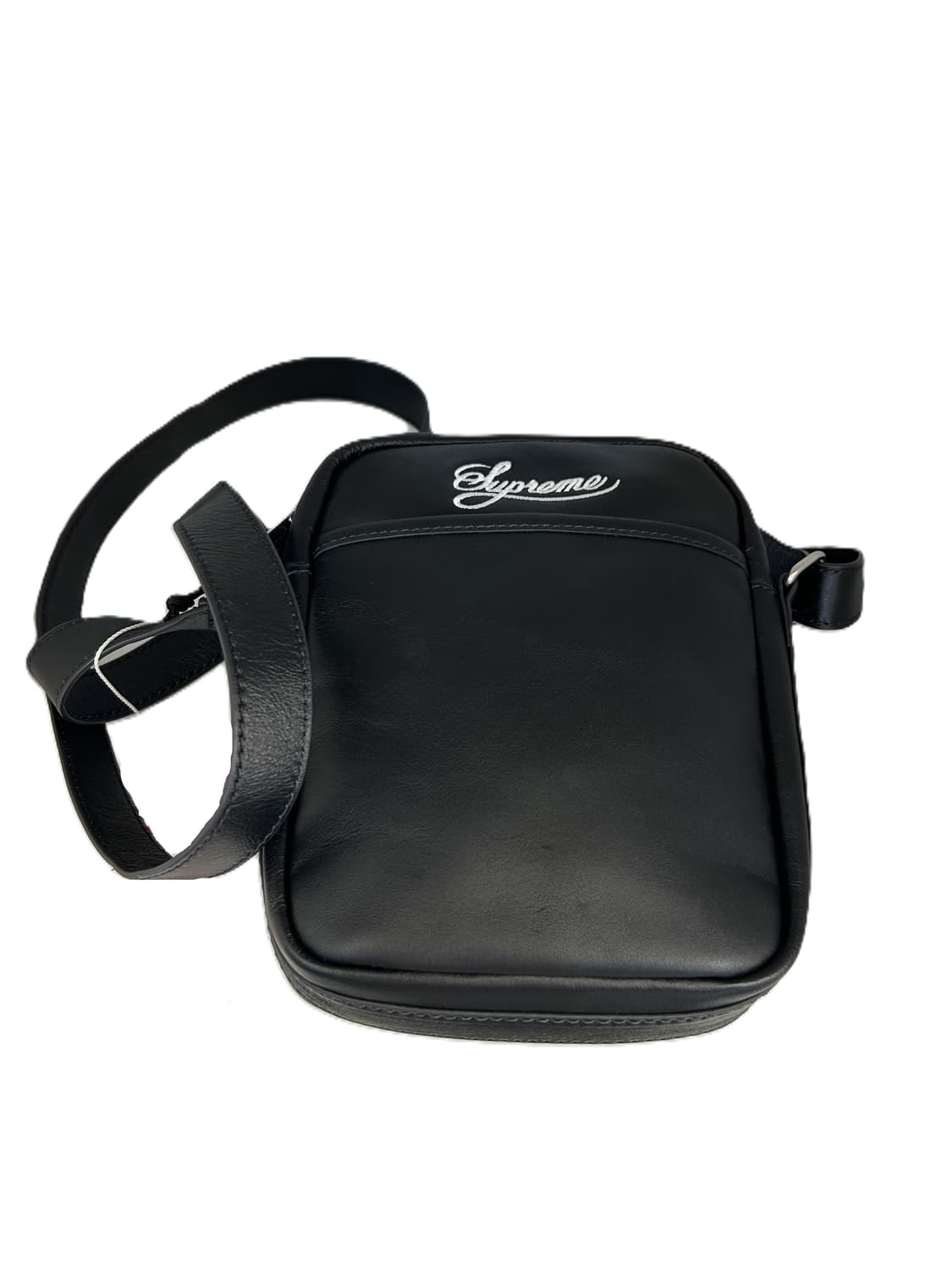 슈프림 레더 숄더백 블랙 상품이미지1