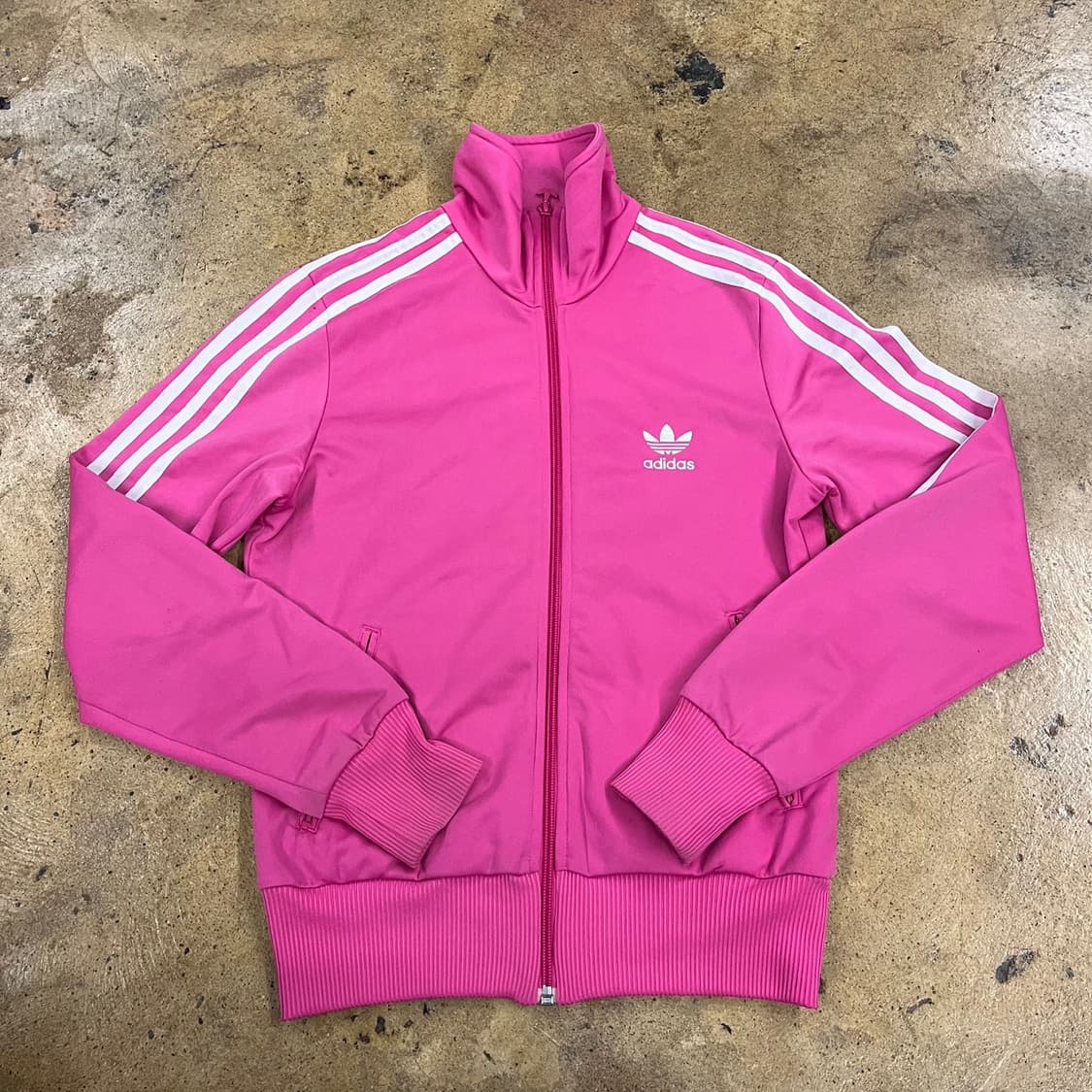 [정품/95] 아디다스 핑크색 삼선 져지 트랙탑 b18 상품이미지2