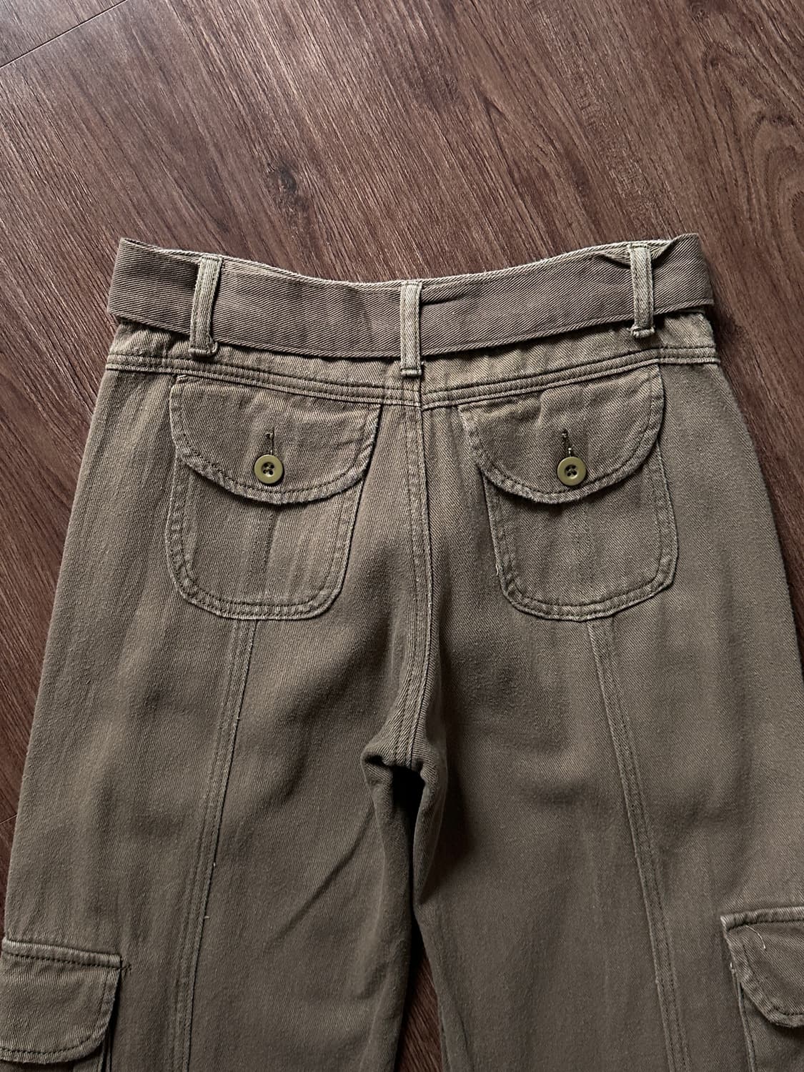 Shinne 스트랩 벨트 카고 스트레이트 팬츠 상품이미지10