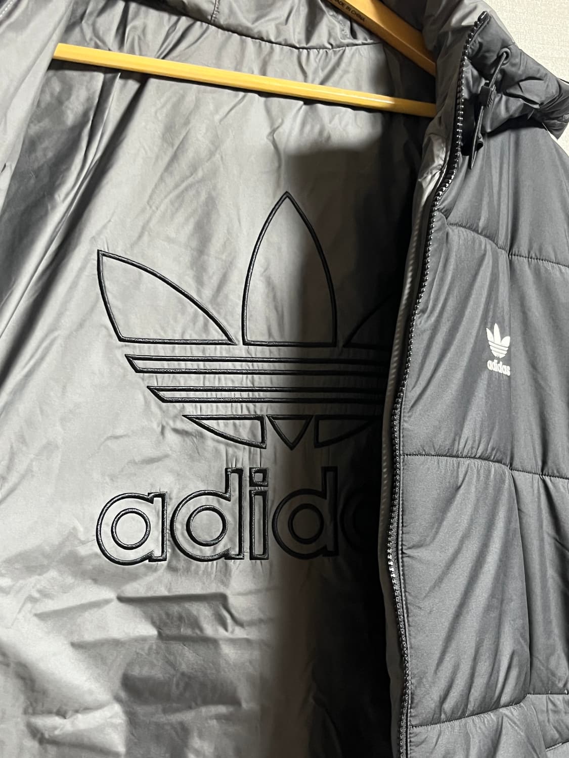 새상품 아디다스 오버핏 리유져블 숏패딩 자켓 점퍼 3XL 상품이미지4