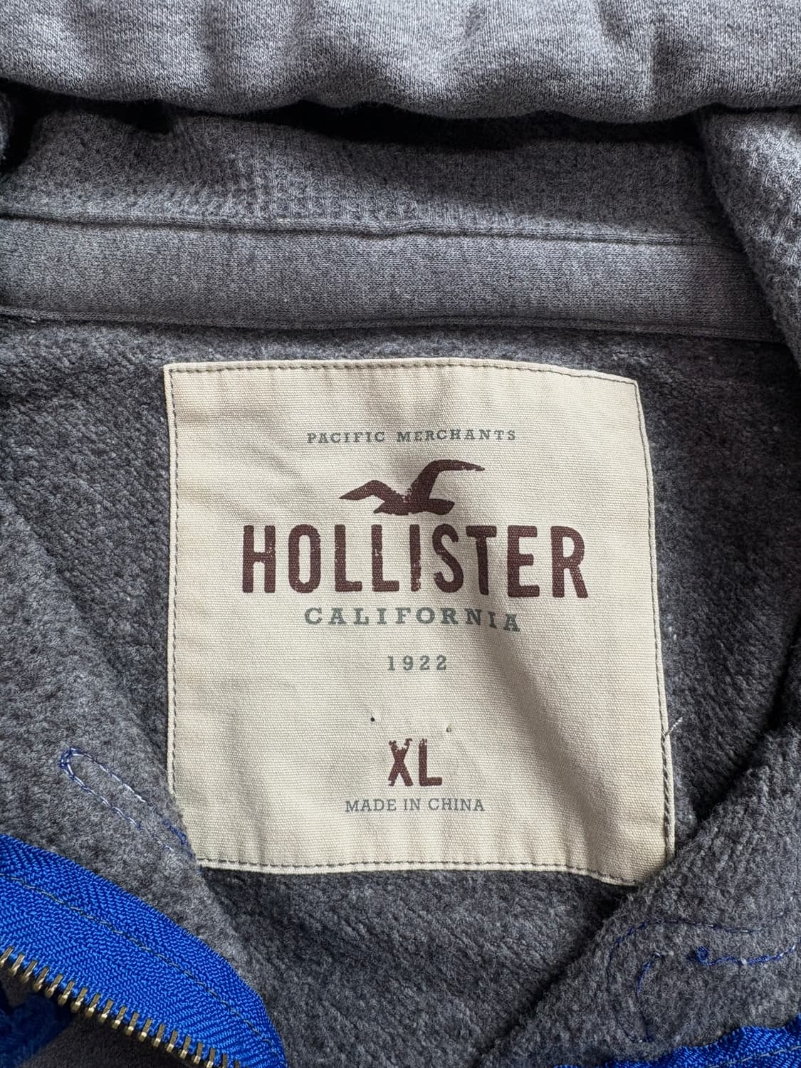 홀리스터 Y2K 센터 빅로고 후디 집업 2638 상품이미지3