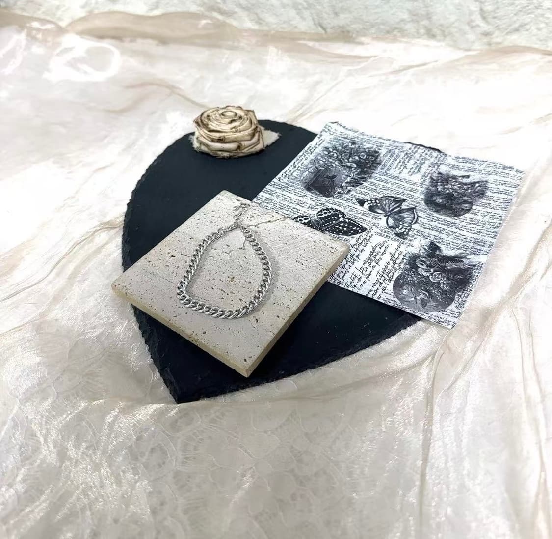 빈티지 마테 쿠바체인 팔찌 상품이미지1