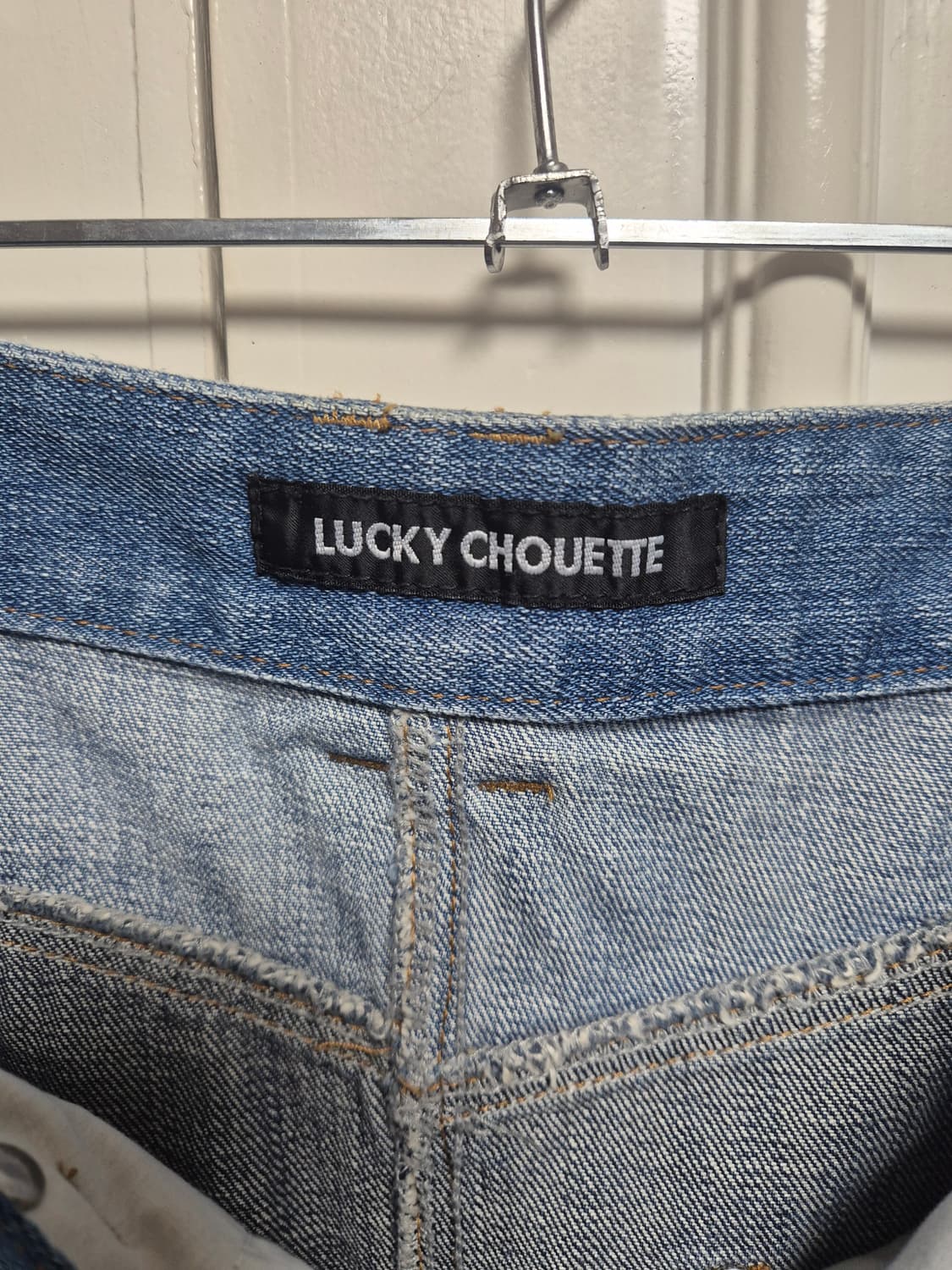 럭키슈에뜨 데님 롱 스커트 치마 38 상품이미지6