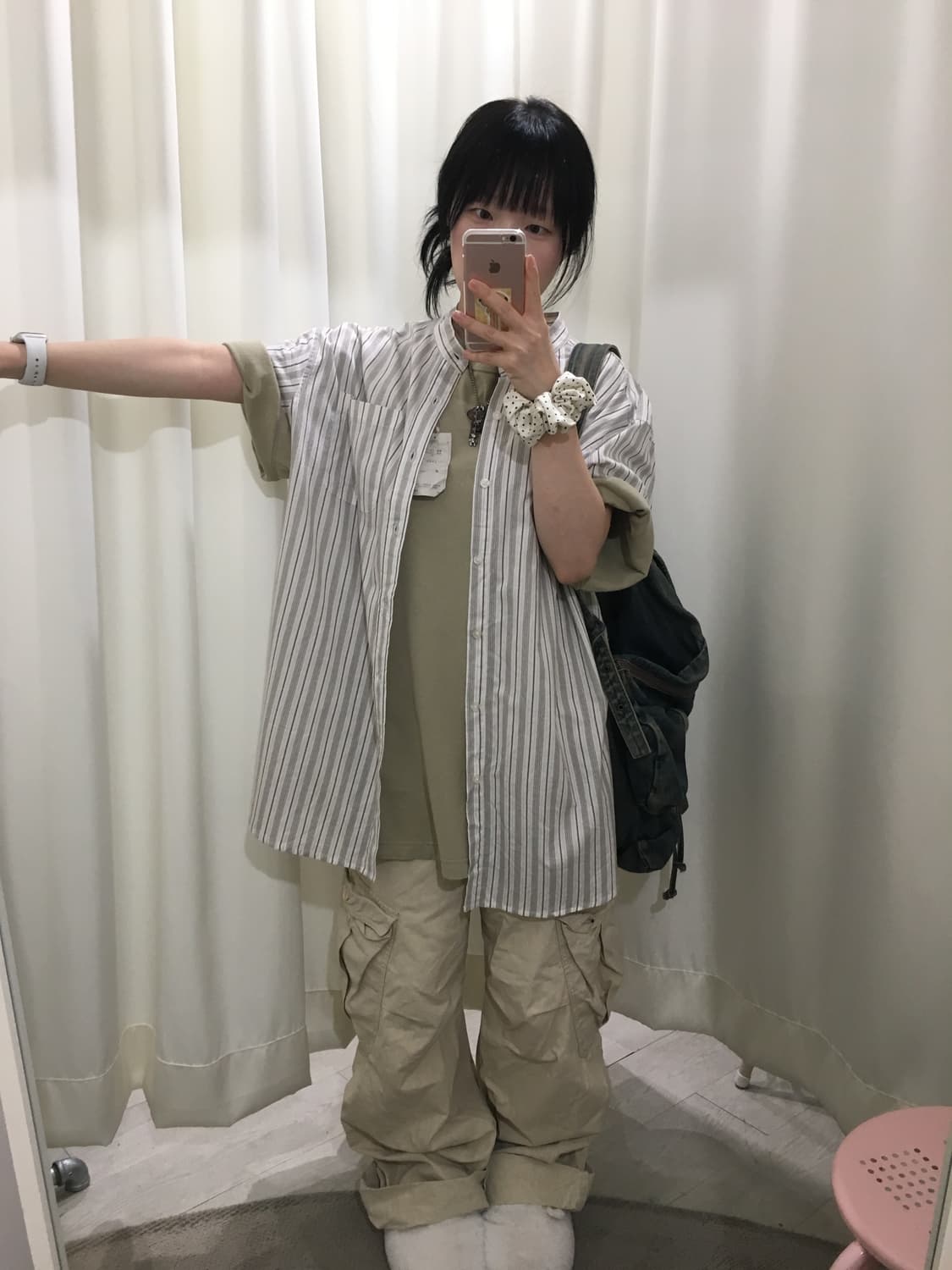 🇺🇸USA vintage Stripe shirt 상품이미지3
