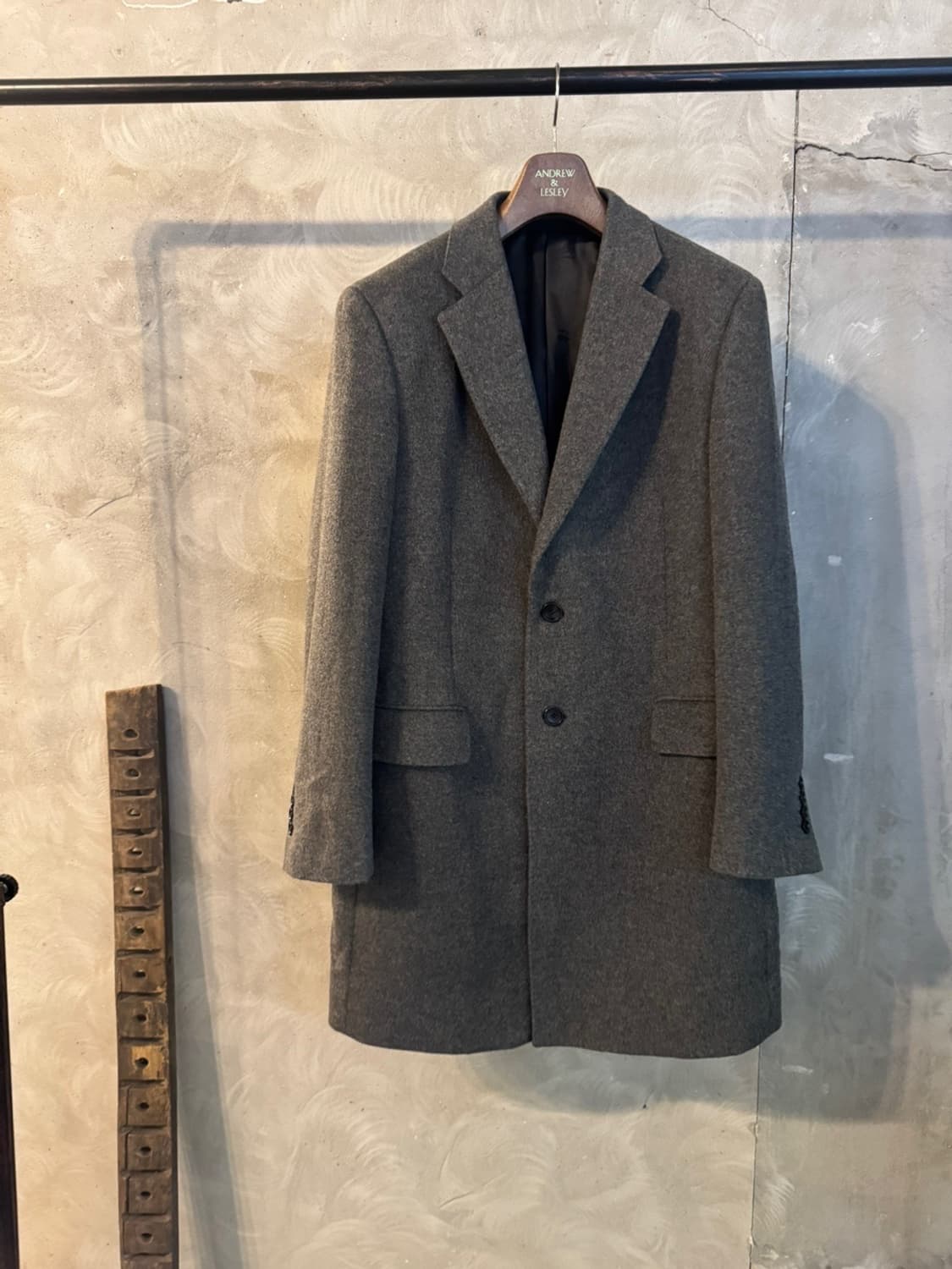 다반 캐시미어 체스터필드 코트 상품이미지1