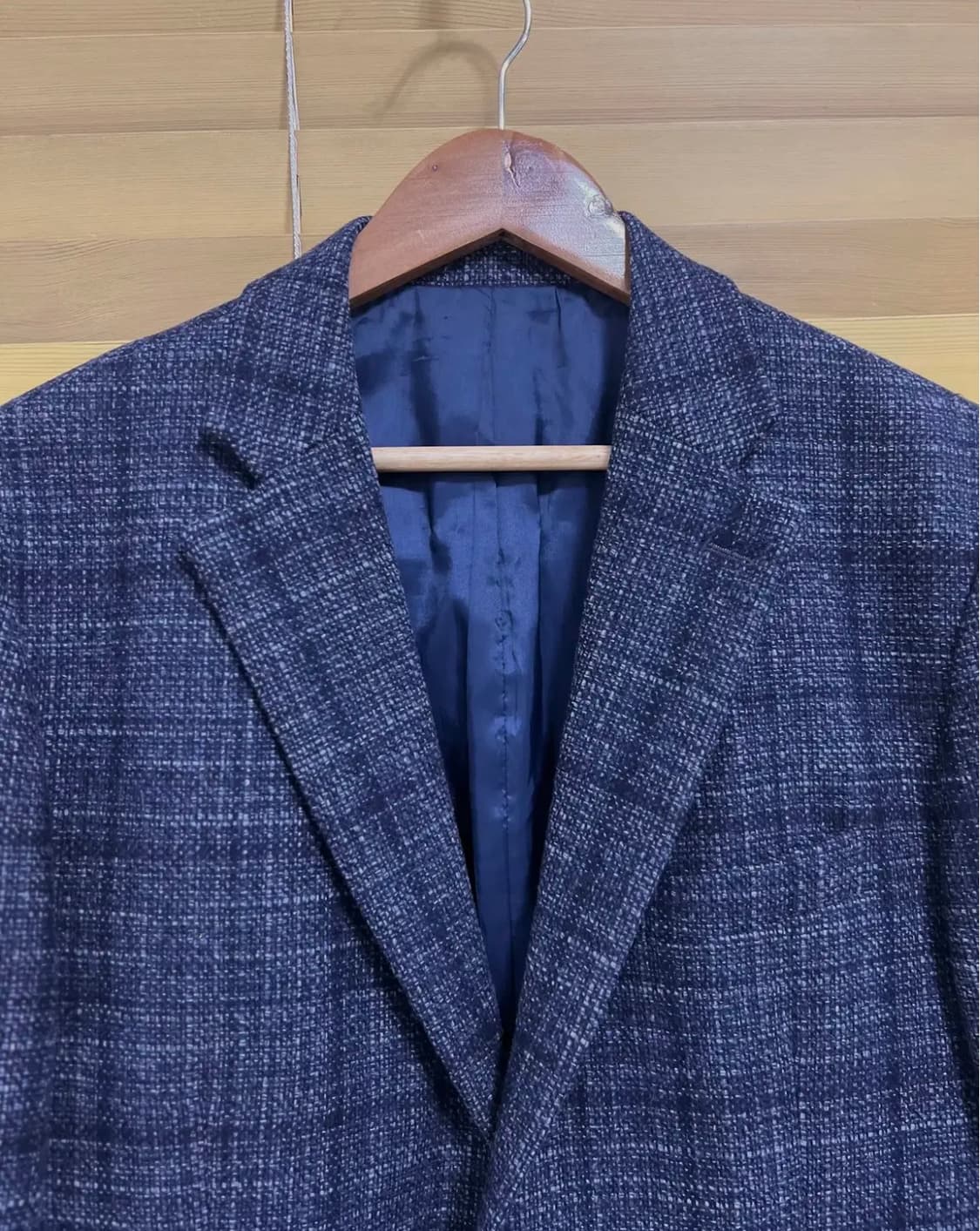 로가디스 남성 체크울캐시미어자켓 상품이미지1