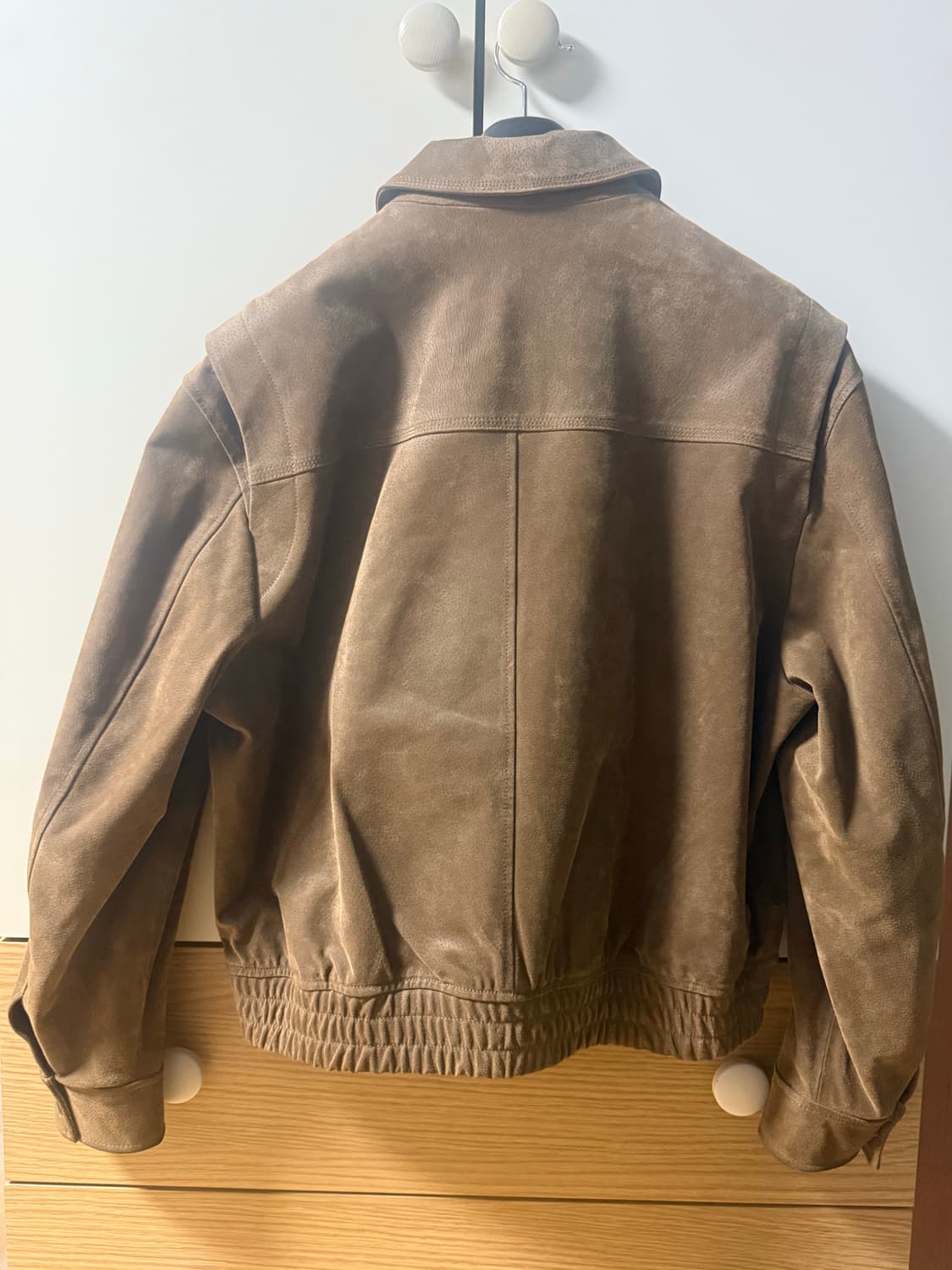 엘무드 토바코 스웨이드 블루종 자켓 48 상품이미지3