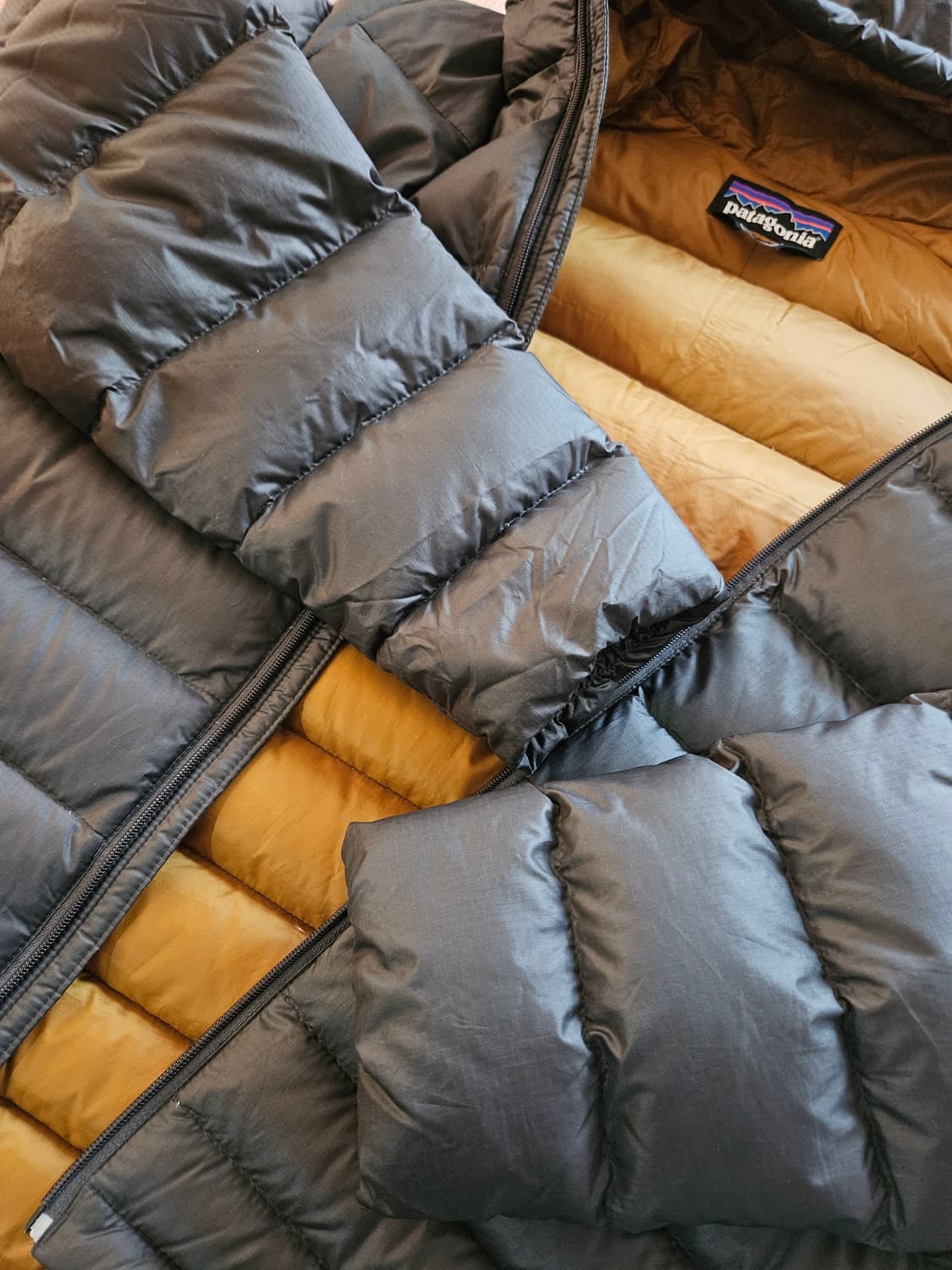 파타고니아 다운 스웨터 후디 후드 경량 패딩 s 100 상품이미지6