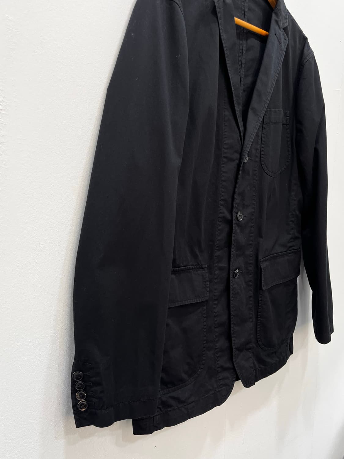 폴로 랄프로렌 블랙 코튼 블레이져 자켓 95-100사이즈 상품이미지5