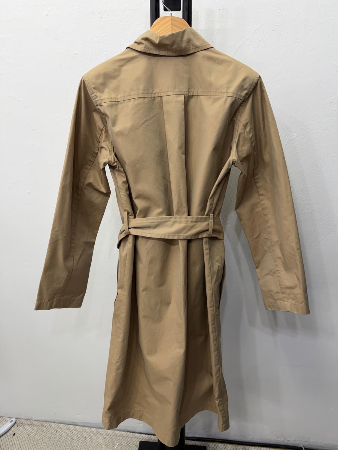 정품) maje 마쥬 베이지 트렌치 코트 38 상품이미지5