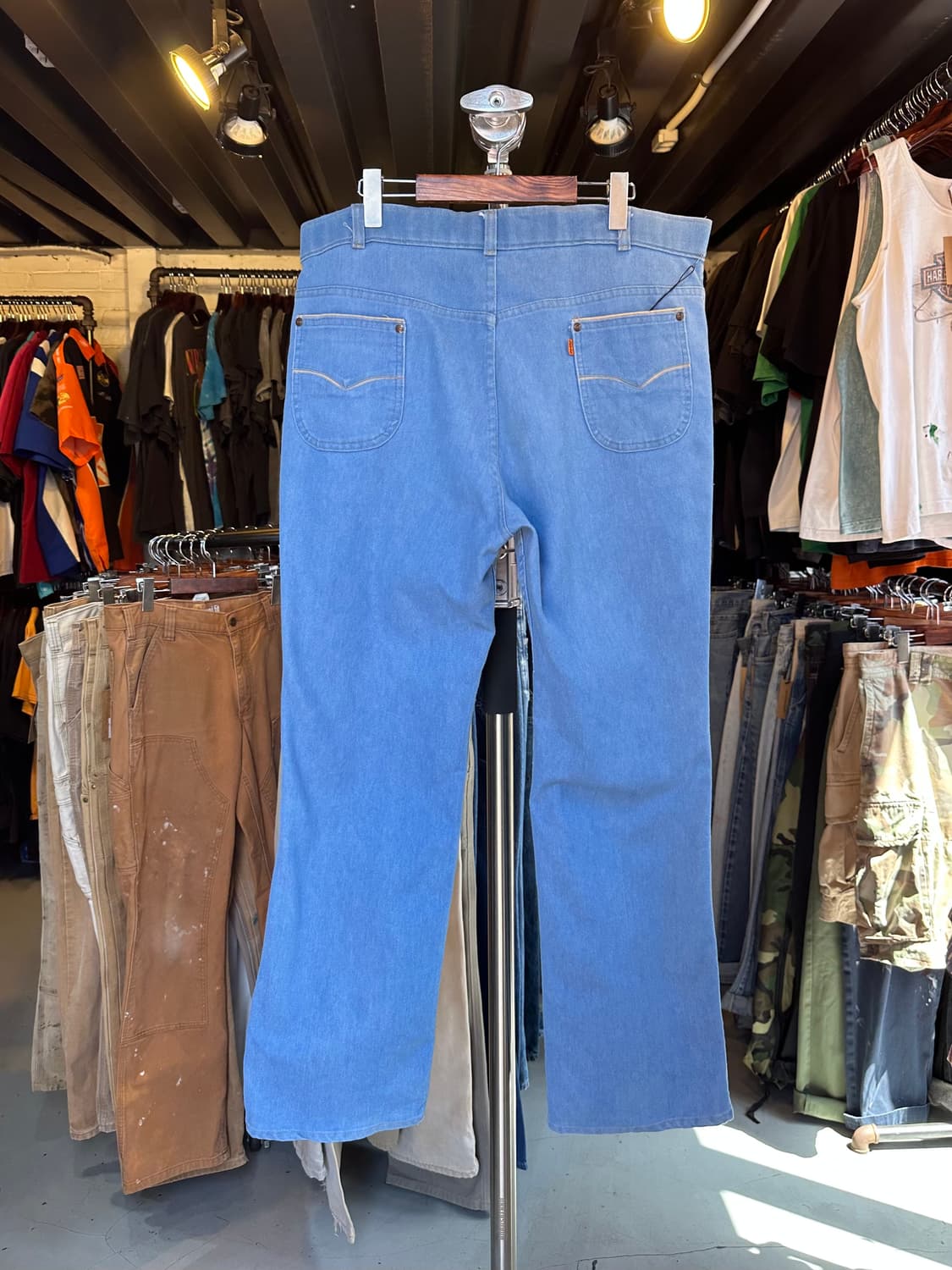 80s 리바이스 오렌지탭 부츠컷 팬츠 상품이미지2