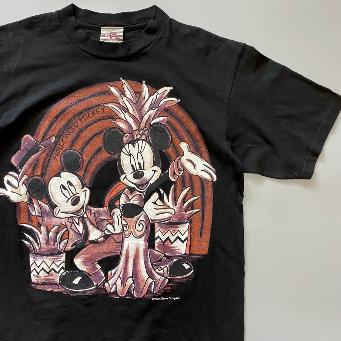 (L)90s 할리우드미키 반팔티셔츠 상품이미지1