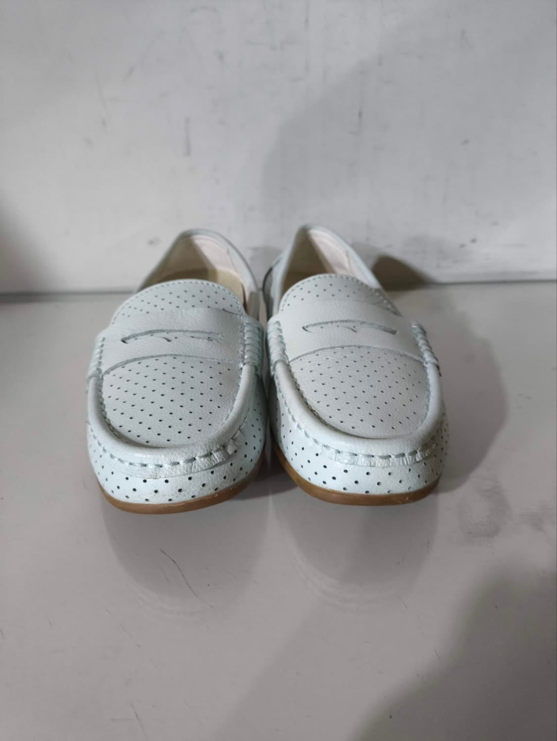 245mm 가죽 펀칭로퍼 상품이미지3