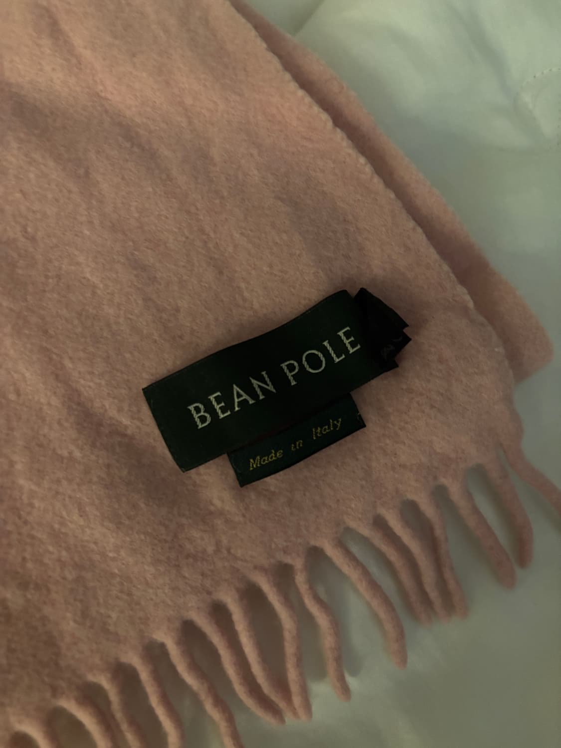 빈폴 베이비핑크 목도리 상품이미지2