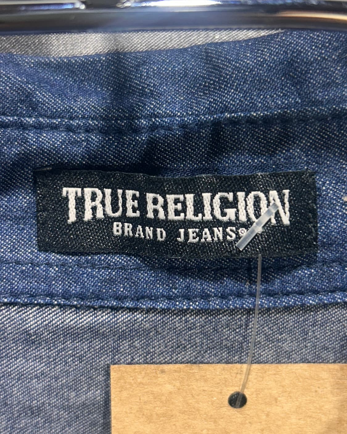 L 트루릴리전 시그니처 로고 데님셔츠  상품이미지5