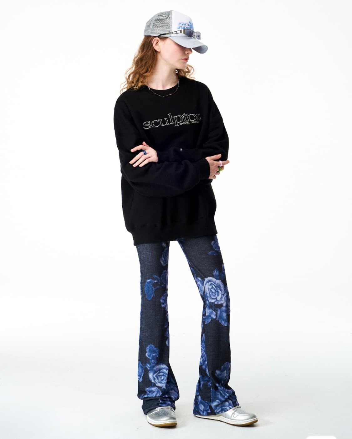 스컬프터 로즈 레깅스 챠콜 상품이미지4