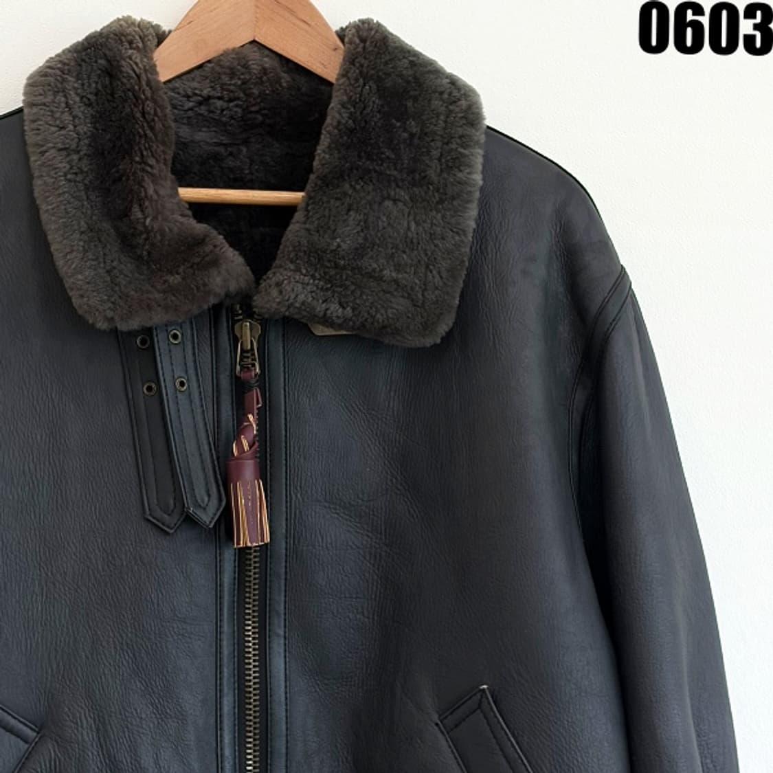 양가죽 B-3 플라이트 자켓 L 0603  상품이미지2