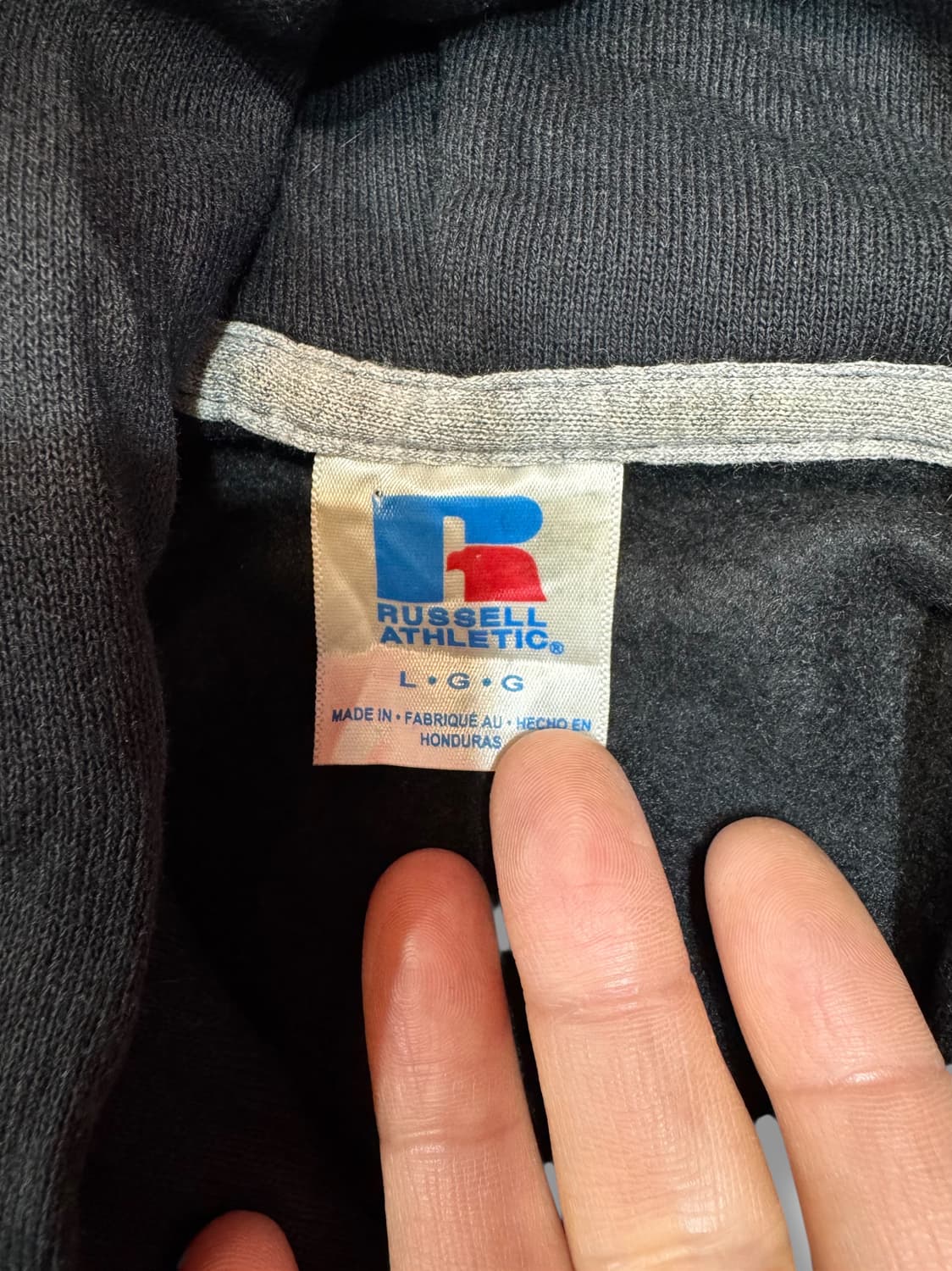 러셀 빈티지 스웻 후드티 (L)   상품이미지5