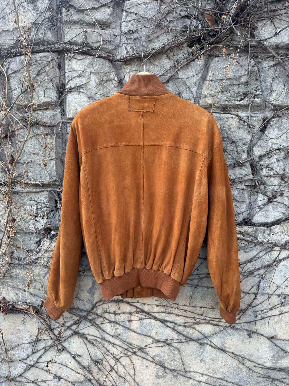 미군 a-1 스타일 빈티지 양가죽 스웨이드 자켓 상품이미지2