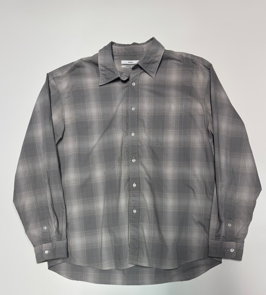 카미아 Kamia 재페니스 체크 셔츠 M 상품이미지1