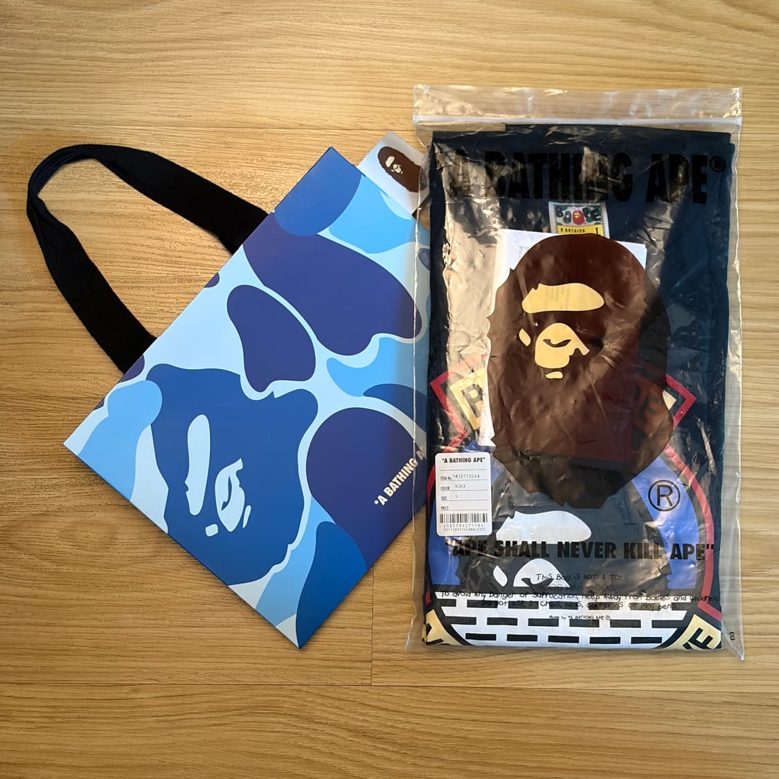 베이프 엠파이어 로고 반팔티셔츠 상품이미지1