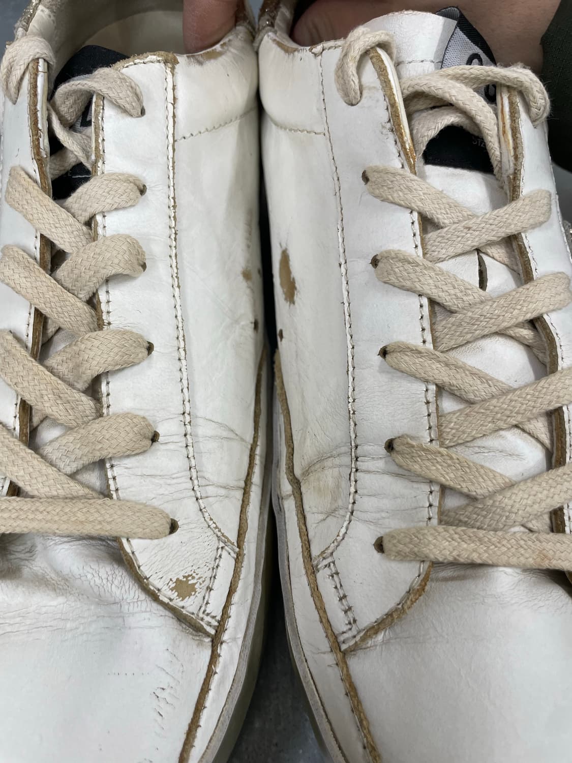 골든구스 슈퍼스타 골드 탭 스니커즈 38 상품이미지9