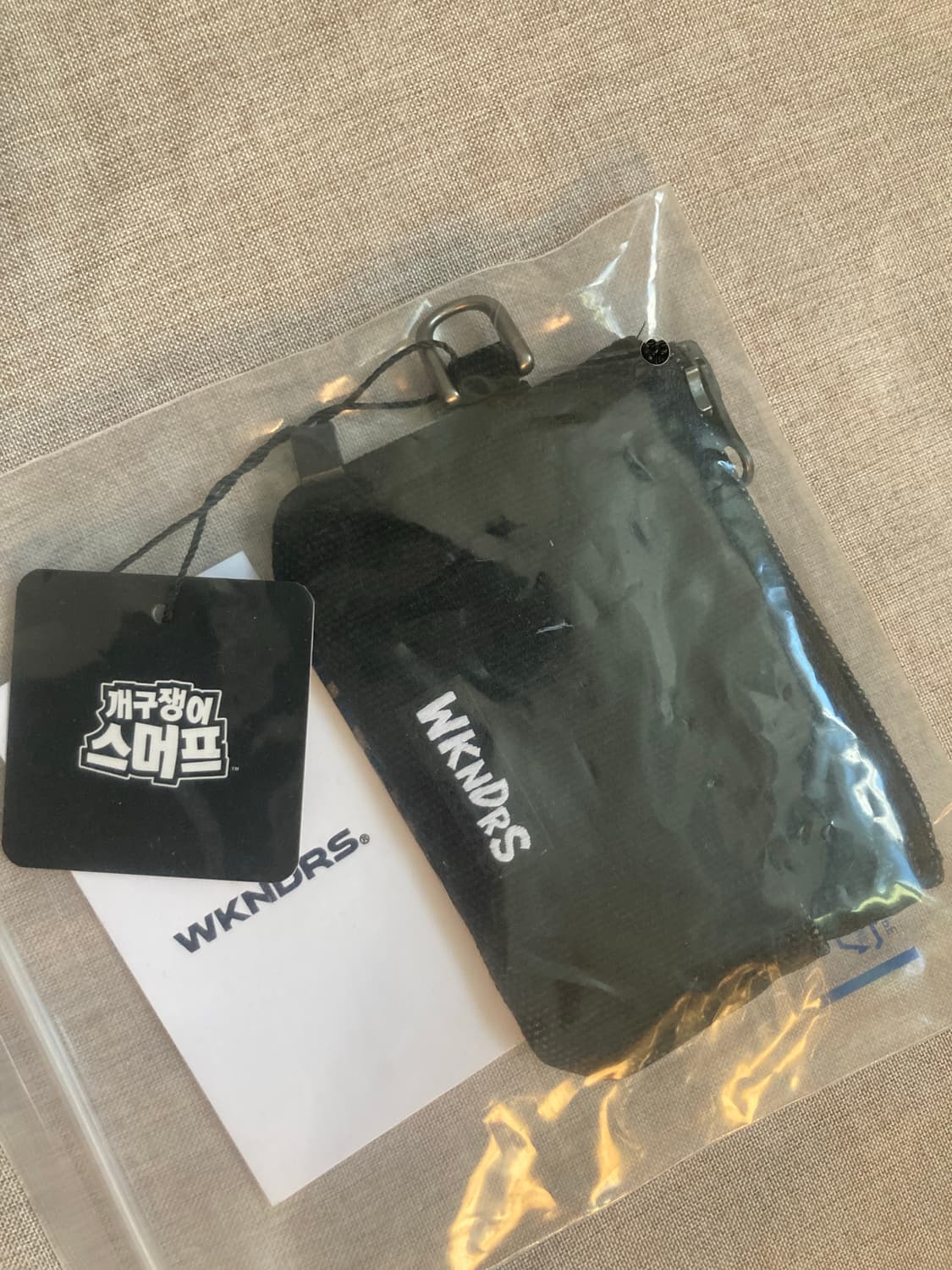 위캔더스 투덜이 스머프 콜라보 카드지갑 (품절제품) 상품이미지5