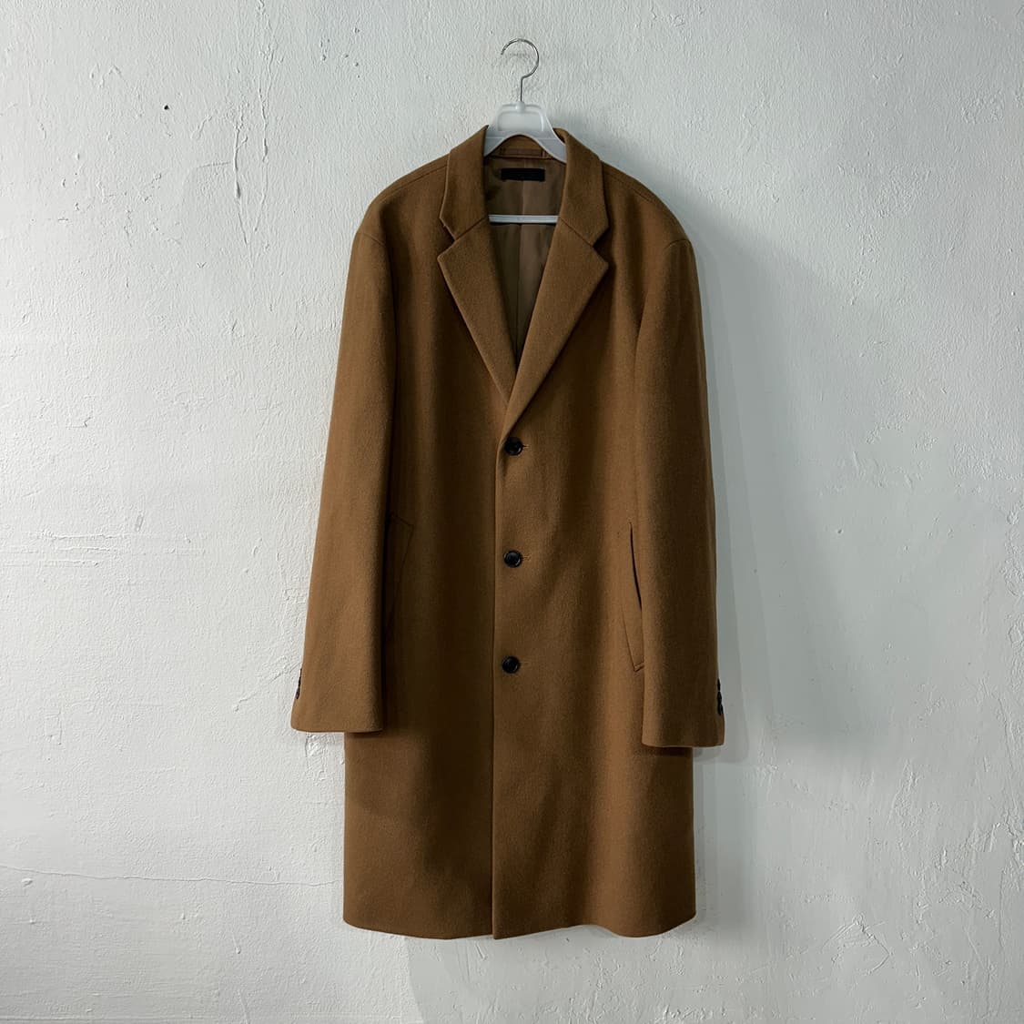 유니클로 캐시미어혼방 카멜코트 XL 상품이미지1