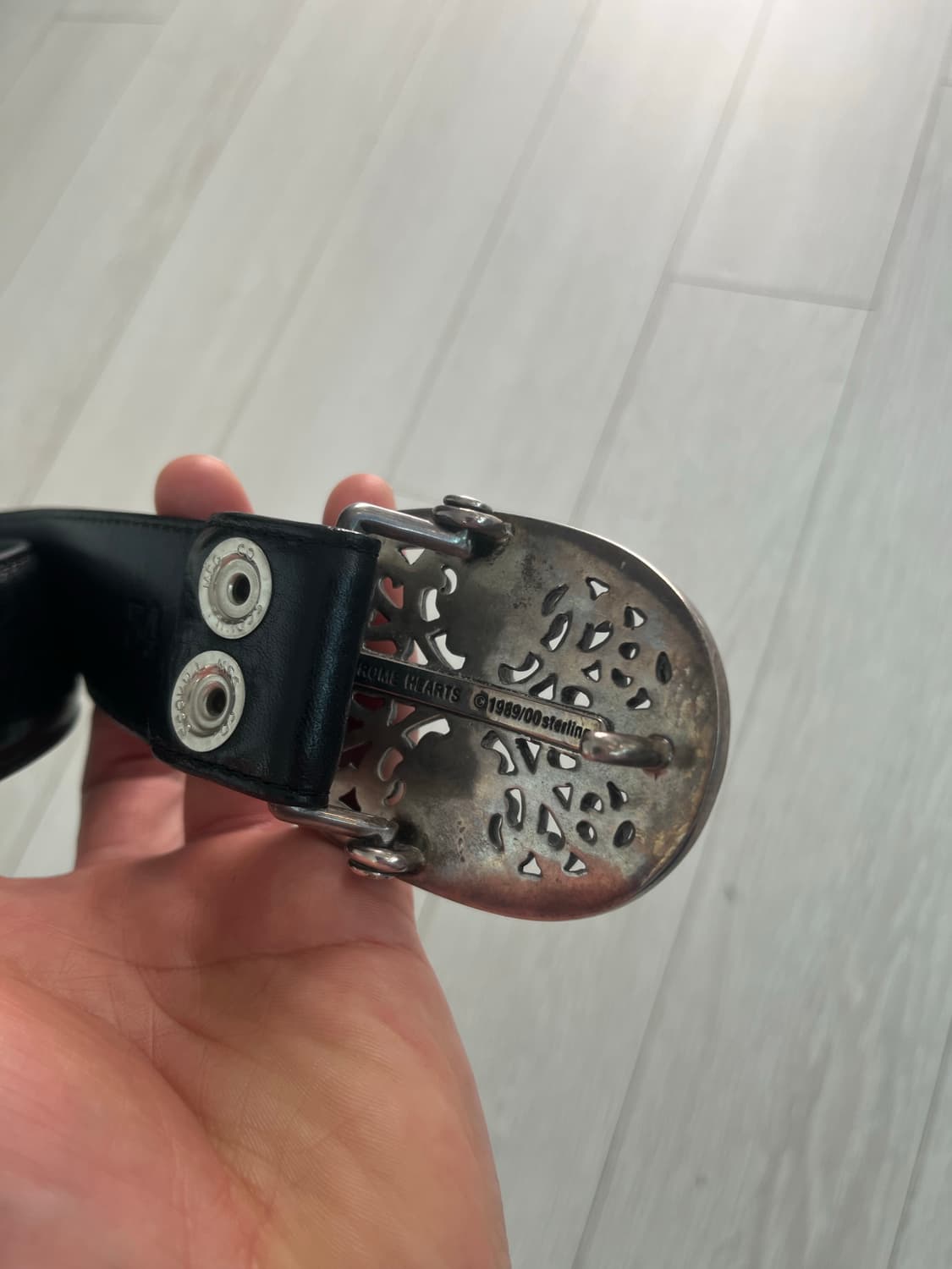 크롬하츠 클래식 오발 벨트 1.5 인치 34사이즈 상품이미지3