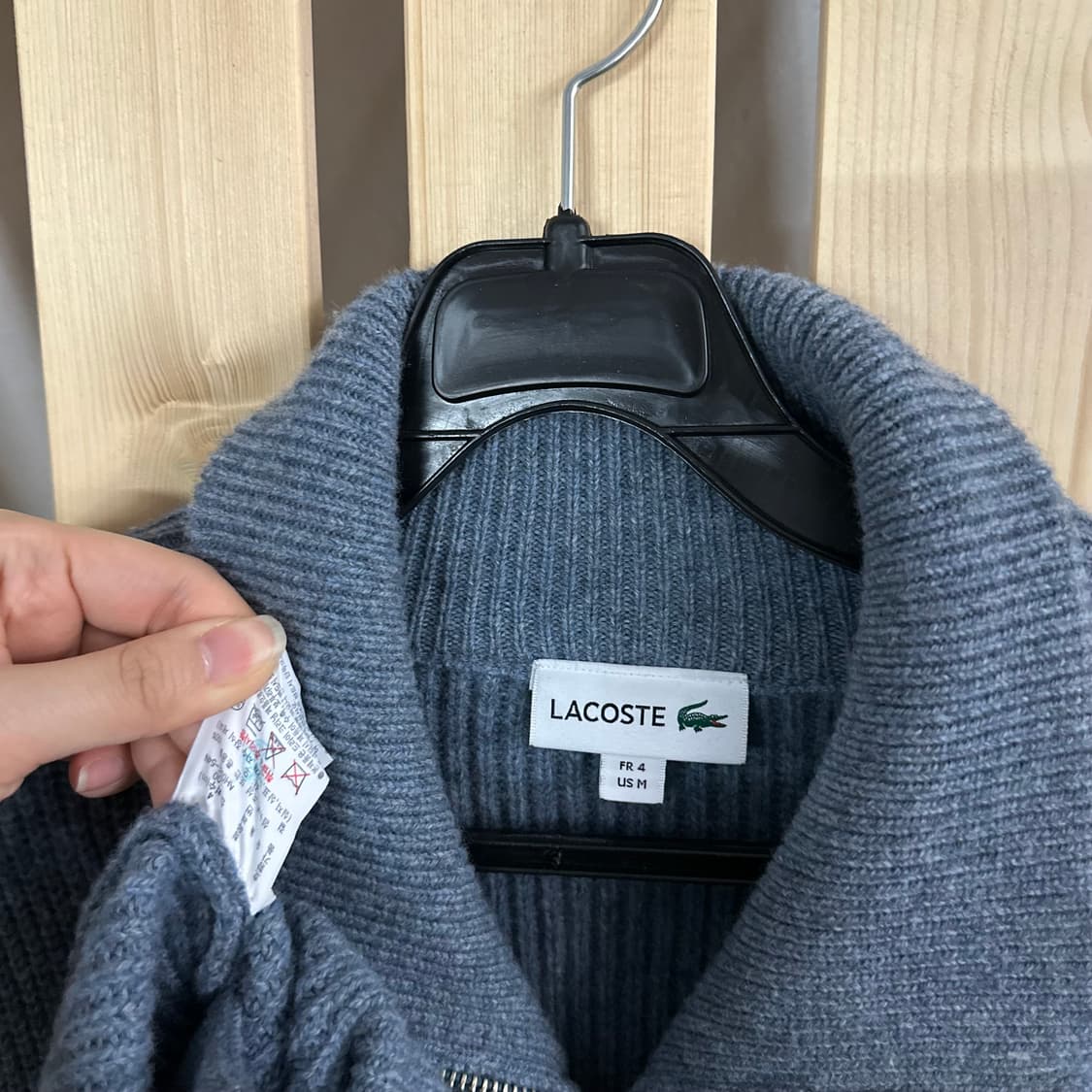 (L) 라코스테 니트 가디건 집업 상품이미지4