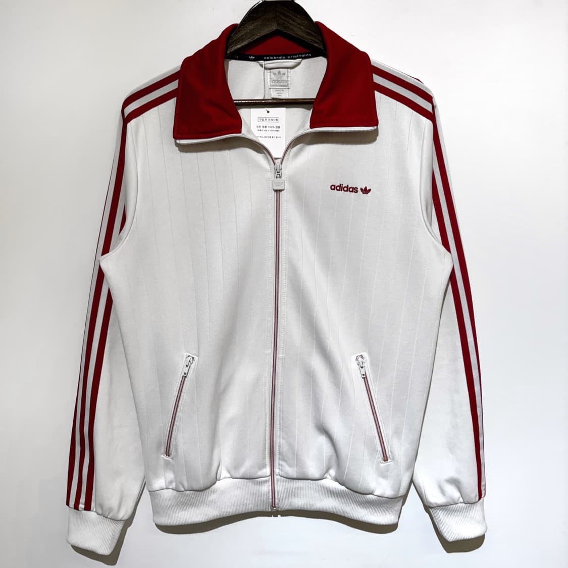 아디다스 화이트 베켄바우어 져지 상품이미지3